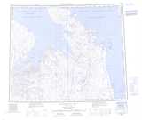 078B Wynniatt Bay Topographic Map Thumbnail 1:250,000 scale
