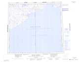 078F Winter Harbour Topographic Map Thumbnail 1:250,000 scale