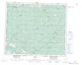 083L Wapiti Topographic Map Thumbnail 1:250,000 scale