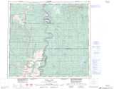 084F BISON LAKE Topographic Map Thumbnail - Alberta North NTS region