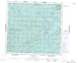 084H NAMUR LAKE Topographic Map Thumbnail - Alberta North NTS region