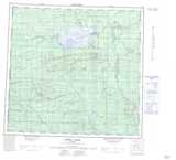 084L ZAMA LAKE Topographic Map Thumbnail - Alberta North NTS region