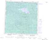084M BISTCHO LAKE Topographic Map Thumbnail - Alberta North NTS region