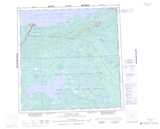 085B BUFFALO LAKE Topographic Map Thumbnail - Great Slave NTS region