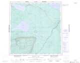 085C TATHLINA LAKE Printable Topographic Map Thumbnail