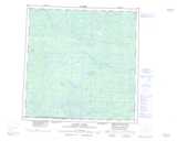085D KAKISA RIVER Printable Topographic Map Thumbnail