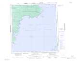 085G SULPHUR BAY Topographic Map Thumbnail - Great Slave NTS region