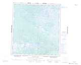 085L WILLOW LAKE Topographic Map Thumbnail - Great Slave NTS region