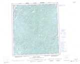 085O Wecho River Topographic Map Thumbnail 1:250,000 scale