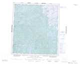 085P Upper Carp Lake Topographic Map Thumbnail 1:250,000 scale