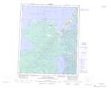086E LEITH PENINSULA Topographic Map Thumbnail - Great Bear East NTS region