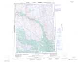 086J HEPBURN LAKE Topographic Map Thumbnail - Great Bear East NTS region