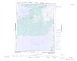 086L TAKAATCHO RIVER Topographic Map Thumbnail - Great Bear East NTS region
