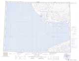 087F HOLMAN ISLAND Topographic Map Thumbnail - Amundsen Gulf NTS region