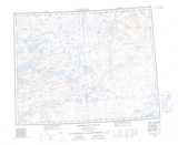 087H SANERAUN HILLS Printable Topographic Map Thumbnail