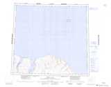 088F Mercy Bay Topographic Map Thumbnail 1:250,000 scale