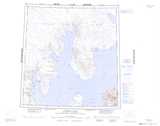 089B INTREPID INLET Topographic Map Thumbnail - Queen Elizabeth NTS region