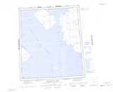 089D Ballantyne Strait Topographic Map Thumbnail 1:250,000 scale