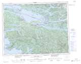092L Alert Bay Topographic Map Thumbnail 1:250,000 scale