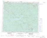 093F NECHAKO RIVER Printable Topographic Map Thumbnail