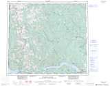094B HALFWAY RIVER Topographic Map Thumbnail - Rockies North NTS region