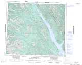 094C MESILINKA RIVER Topographic Map Thumbnail - Rockies North NTS region
