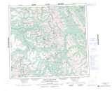 094E TOODOGGONE RIVER Topographic Map Thumbnail - Rockies North NTS region