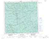 094I FONTAS RIVER Topographic Map Thumbnail - Rockies North NTS region