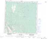094N Toad River Topographic Map Thumbnail 1:250,000 scale