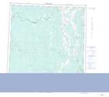 095C LA BICHE RIVER Printable Topographic Map Thumbnail
