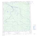 095H FORT SIMPSON Printable Topographic Map Thumbnail