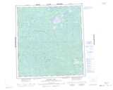 095I BULMER LAKE Printable Topographic Map Thumbnail