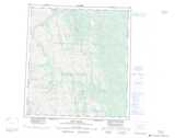 095K ROOT RIVER Topographic Map Thumbnail - Nahanni NTS region