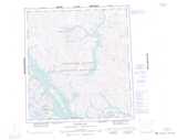 095L GLACIER LAKE Printable Topographic Map Thumbnail
