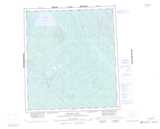 095P KELLER LAKE Topographic Map Thumbnail - Nahanni NTS region