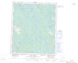 096C Fort Norman Topographic Map Thumbnail 1:250,000 scale