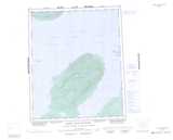 096H GRIZZLY BEAR MOUNTAIN Topographic Map Thumbnail - Great Bear West NTS region