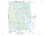 096M AUBRY LAKE Printable Topographic Map Thumbnail