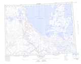 097C FRANKLIN BAY Topographic Map Thumbnail - Tuktut Nogait NTS region
