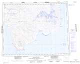 097H DE SALIS BAY Topographic Map Thumbnail - Tuktut Nogait NTS region