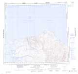 098E Cape M'Clure Topographic Map Thumbnail 1:250,000 scale