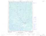 106I FORT GOOD HOPE Topographic Map Thumbnail - Mackenzie NTS region