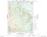 106L TRAIL RIVER Topographic Map Thumbnail - Mackenzie NTS region
