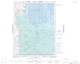 106M FORT McPHERSON Topographic Map Thumbnail - Mackenzie NTS region
