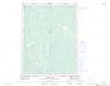 106P CANOT LAKE Topographic Map Thumbnail - Mackenzie NTS region