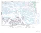 115B MOUNT ST ELIAS Topographic Map Thumbnail - Yukon River NTS region