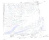 340C OTTO FIORD Printable Topographic Map Thumbnail
