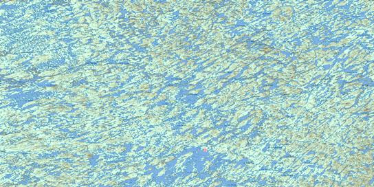 Nitchequon Topo Map 023E at 1:250,000 Scale
