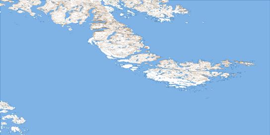 Loks Land Topo Map 025I at 1:250,000 Scale