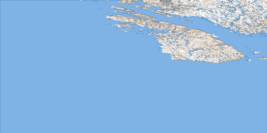 Big Island Topo Map 025L at 1:250,000 Scale